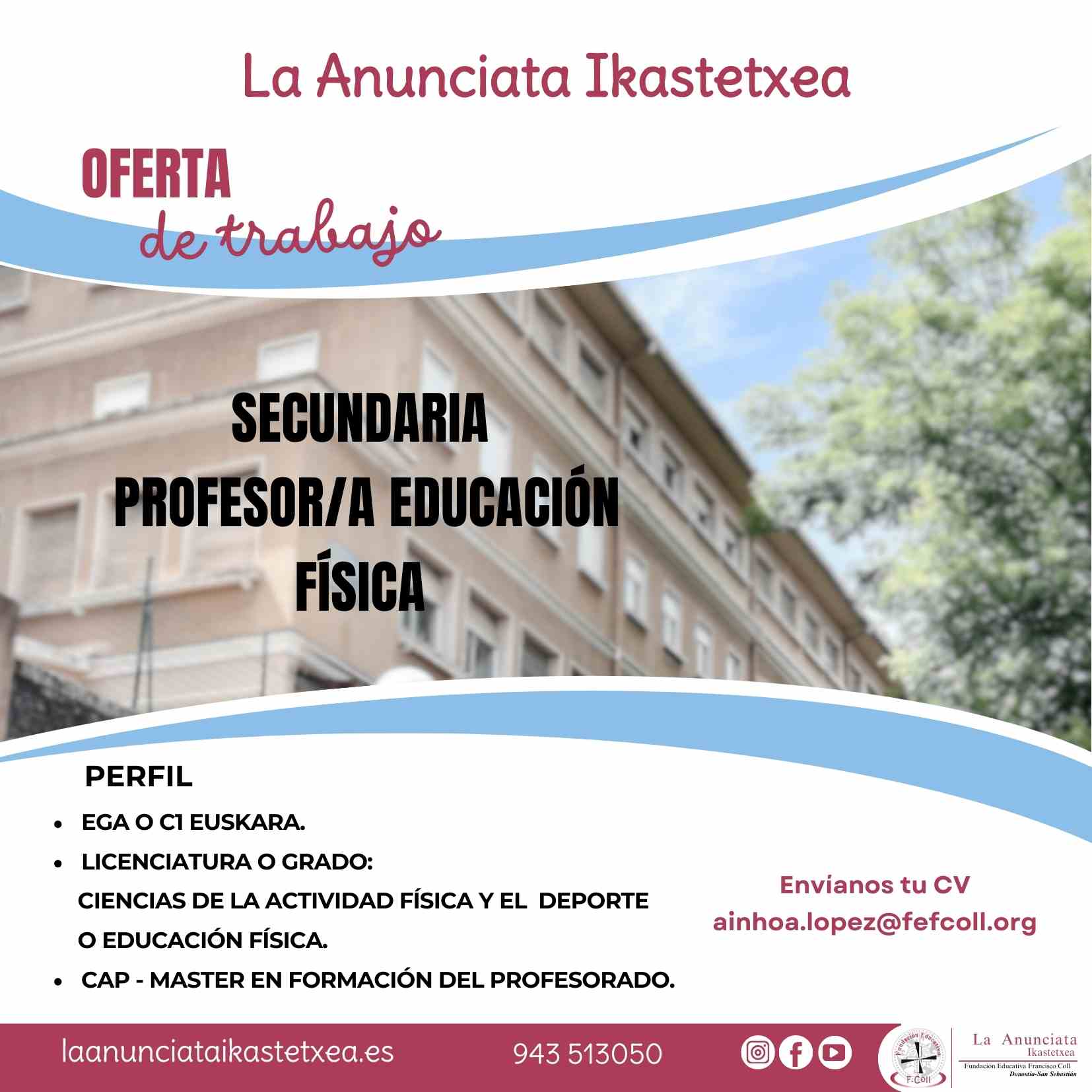 Imagen de OFERTA DE EMPLEO – LAN ESKAINTZA