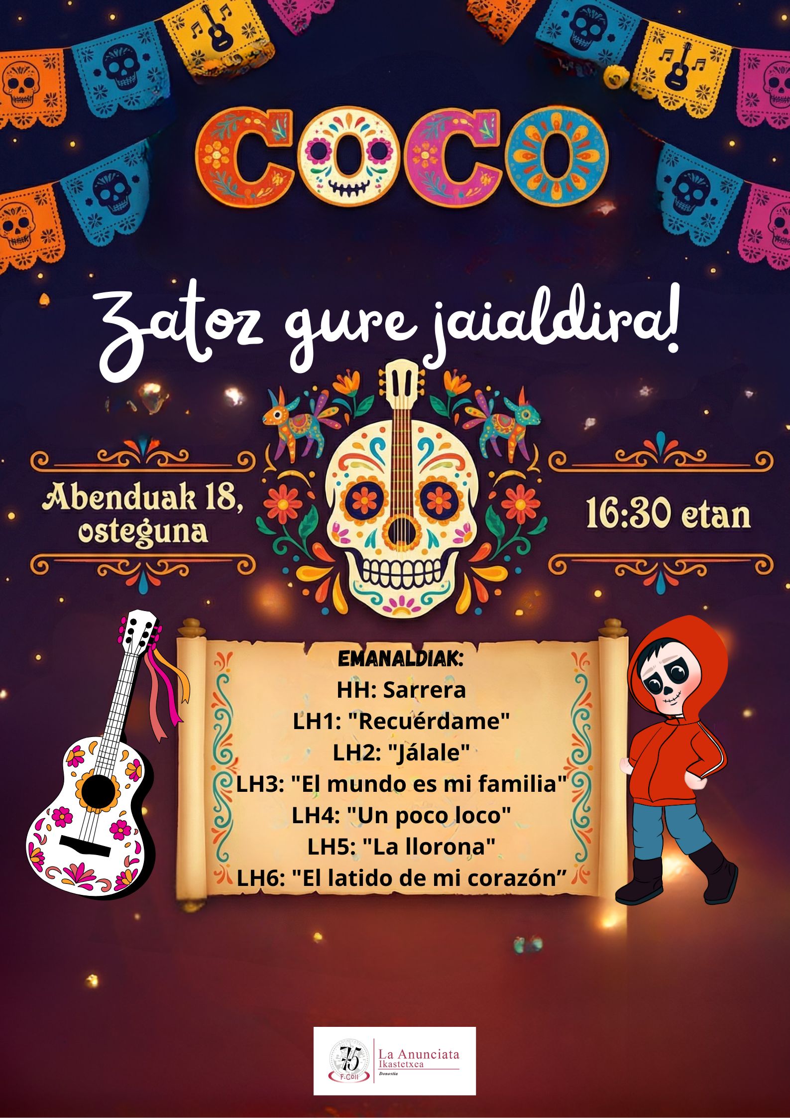 Imagen de FESTIVAL DE NAVIDAD 2025 GABON JAIALDIA